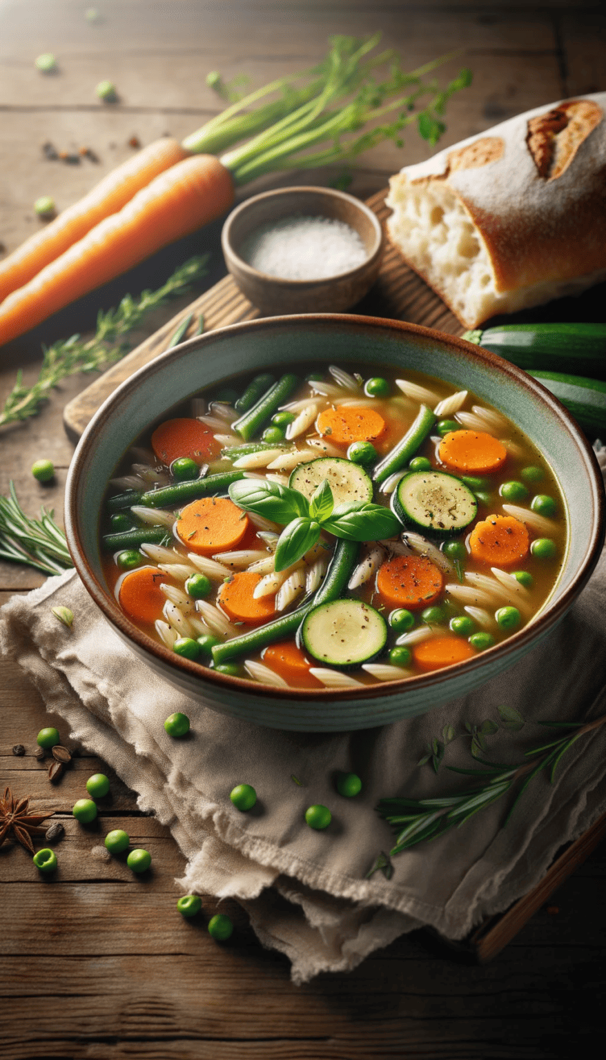 Summer Minestrone Soup Recipe World Cuisines Network