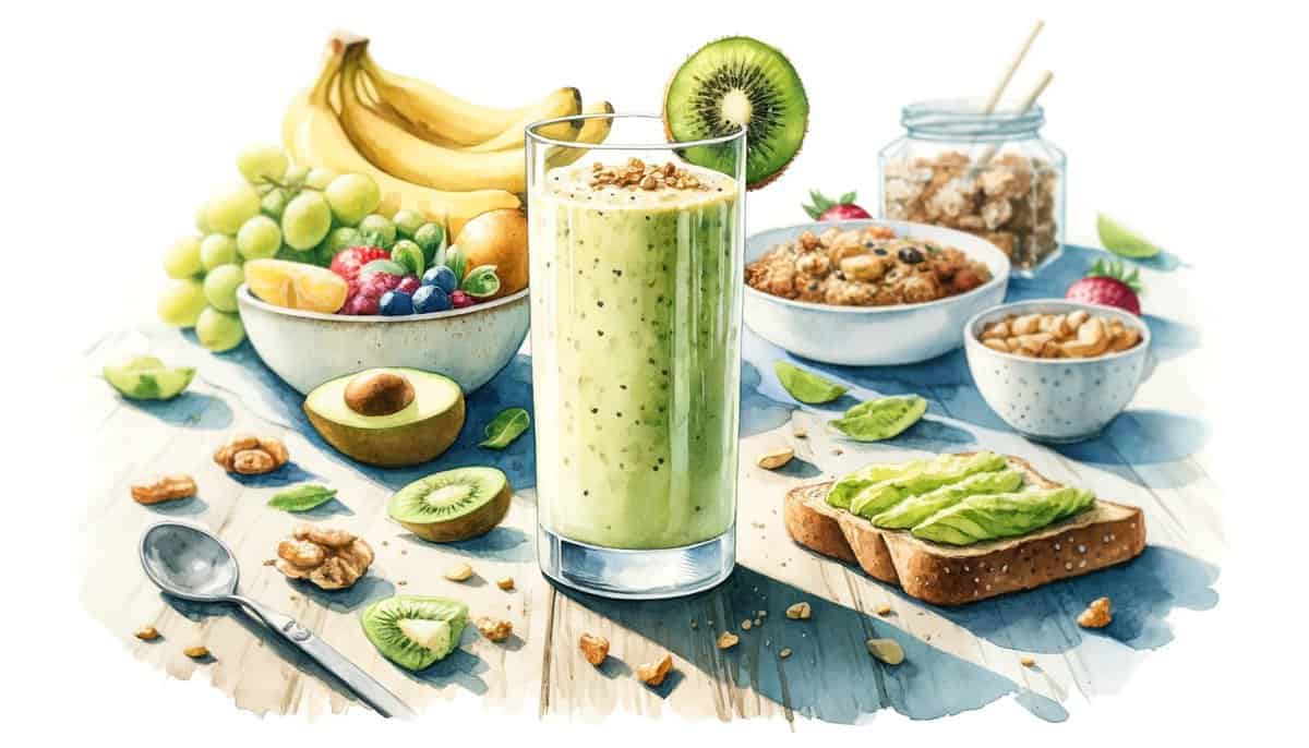 Kiwi Banana Smoothie