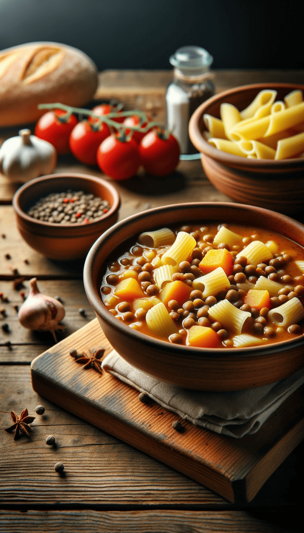 Easy Lentil Potato Soup