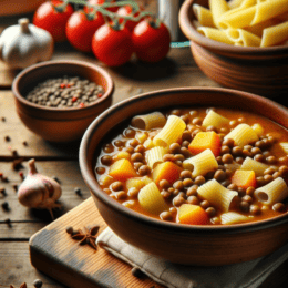 Easy Lentil Potato Soup