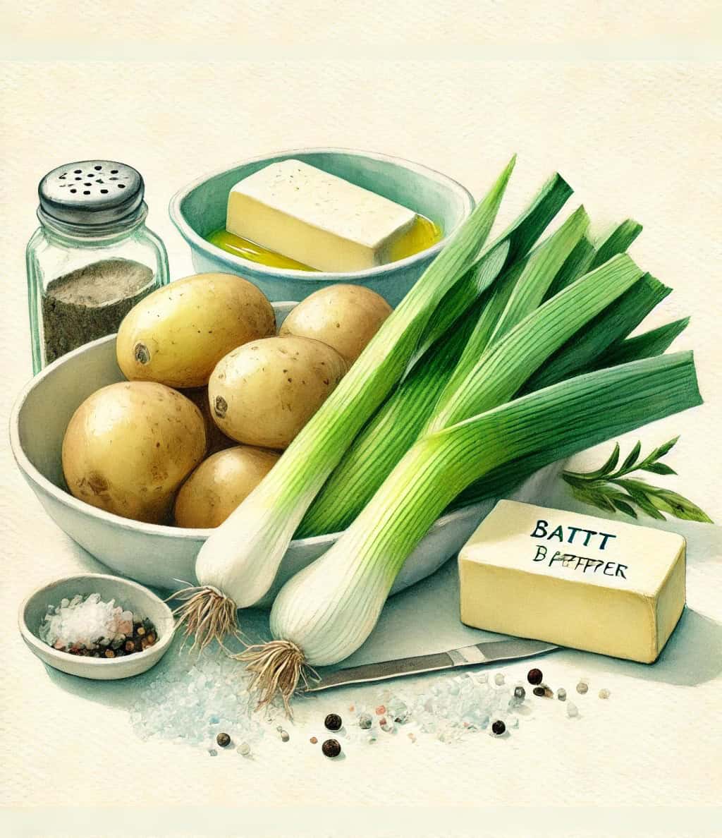 Leek Mashed Potatoes Ingredients