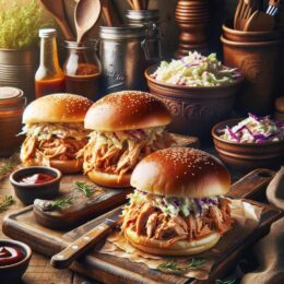 BBQ Pulled Chicken Sandwich