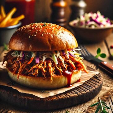 BBQ Pulled Chicken Sandwich Recipe