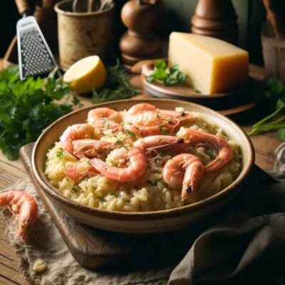 Easy Prawn Risotto