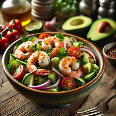 Avocado and Shrimp Salad