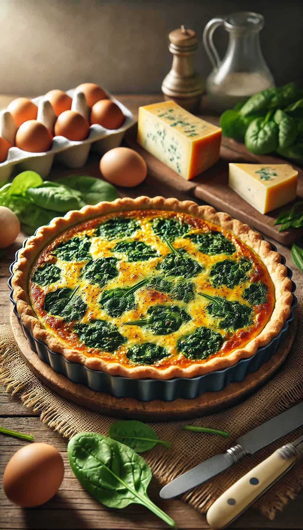 Spinach Quiche 