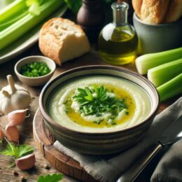 Homemade Cream of Celery Soup