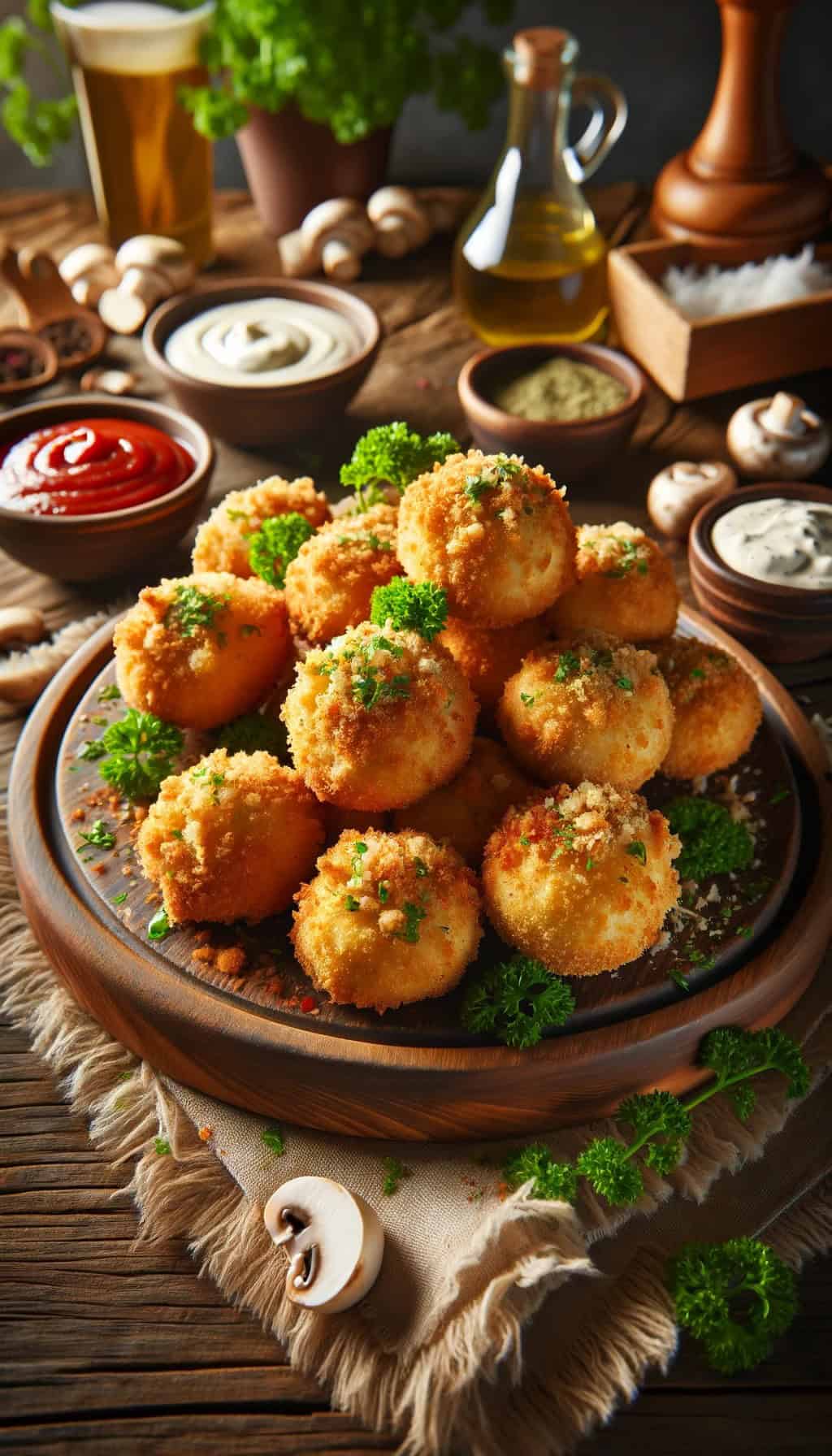 Breaded Mushrooms