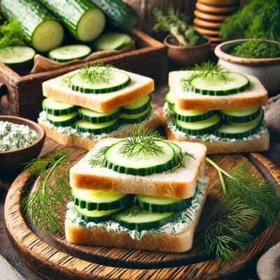 Traditional Cucumber Sandwiches