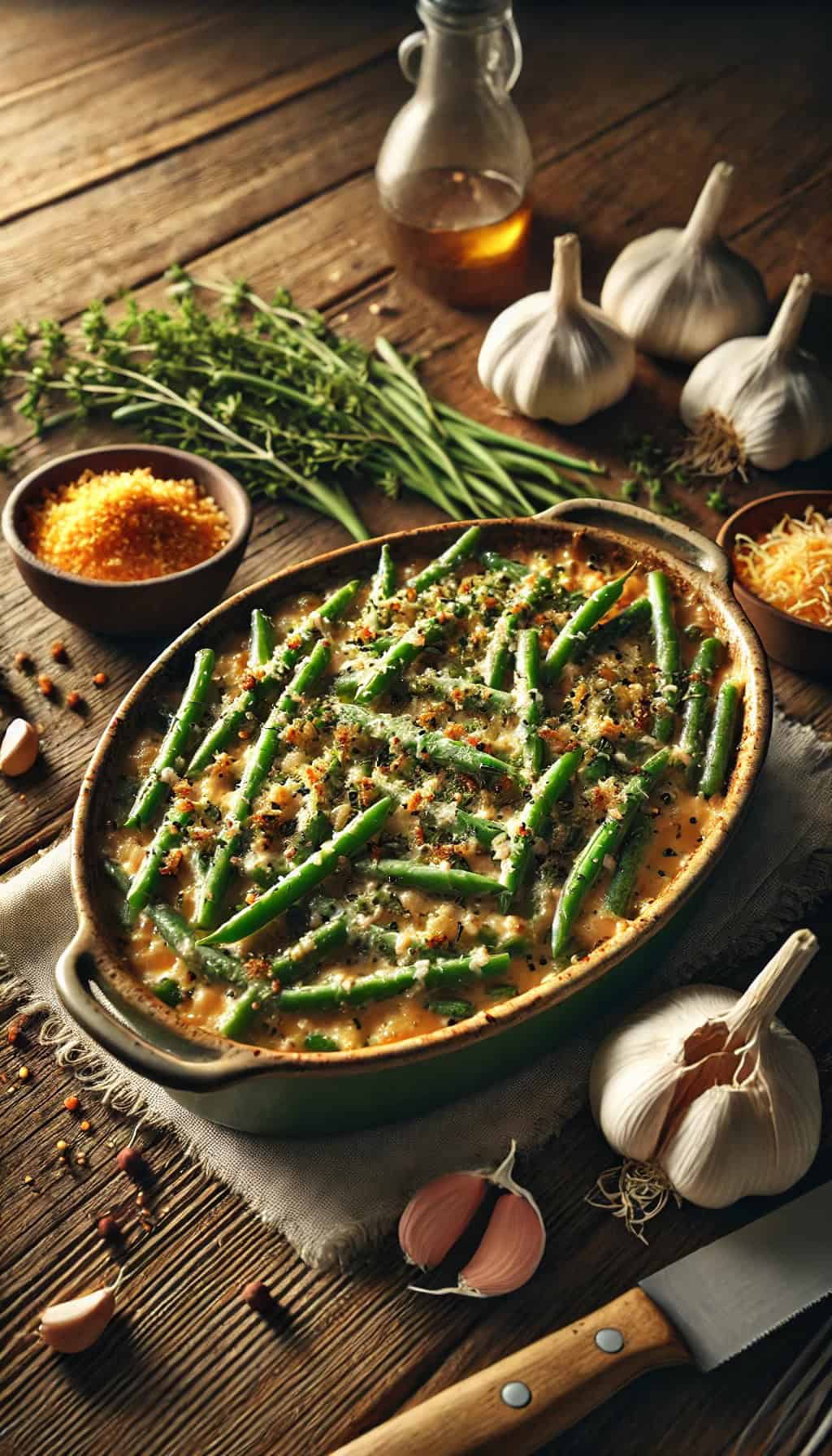 Cajun Green Bean Casserole 